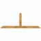 Ekena Millwork Portland Rough Sawn Timber Gable Bracket, Western Red Cedar, 72"W x 27"H x 4"D x 4"F, 9/12 Pitch GBW072X27X0404POR00RWR - alternate 1